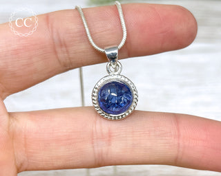 Tanzanite Silver Necklace #2