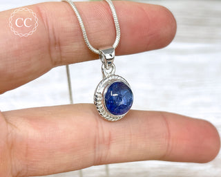 Tanzanite Silver Necklace #2