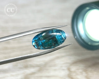 Teal Blue Kyanite Pebble #2