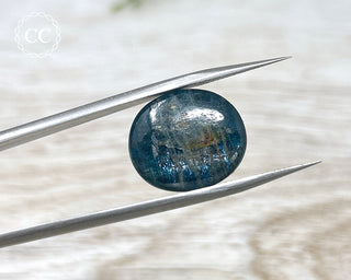 Teal Blue Kyanite Pebble #8