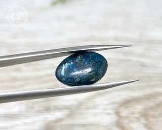 Teal Blue Kyanite Pebble #9