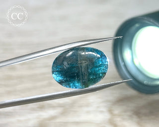 Teal Blue Kyanite Pebble #5