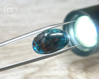 Teal Blue Kyanite Pebble #6