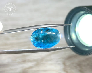 Teal Blue Kyanite Pebble #7