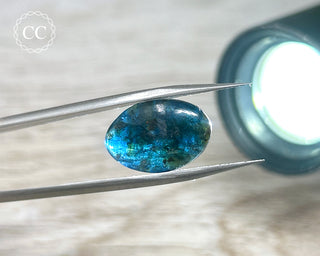 Teal Blue Kyanite Pebble #9