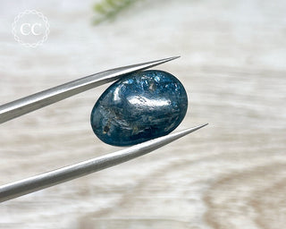 Teal Blue Kyanite Pebble #3