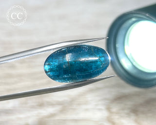 Teal Blue Kyanite Pebble #10