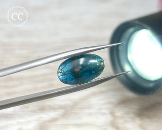 Teal Blue Kyanite Pebble #13