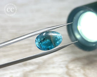 Teal Blue Kyanite Pebble #14