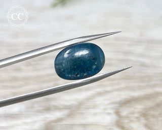 Teal Blue Kyanite Pebble #7