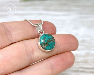 Tibetan Turquoise Silver Necklace #2