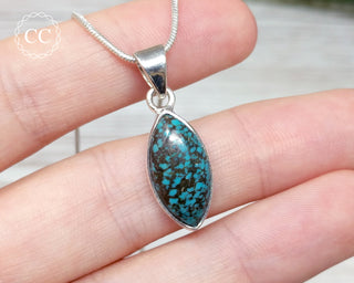 Tibetan Turquoise Silver Necklace #4