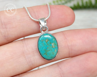 Tibetan Turquoise Silver Necklace #1