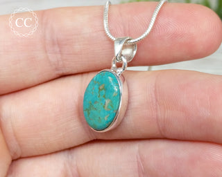 Tibetan Turquoise Silver Necklace #1