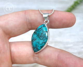Tibetan Turquoise Silver Necklace #1