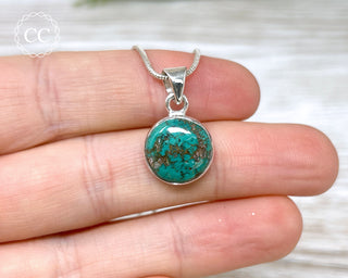 Tibetan Turquoise Silver Necklace #2