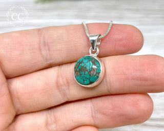 Tibetan Turquoise Silver Necklace #2