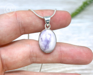 Tiffany Stone Silver Necklace #2