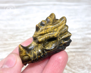 Tigers Eye Dragon Head #7