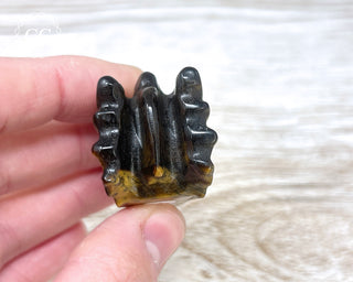Tigers Eye Dragon Head #7