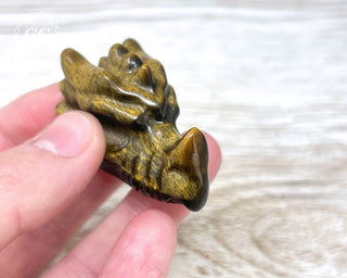 Tigers Eye Dragon Head #7