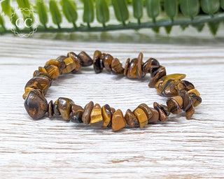 Tigers Eye Gemchip Bracelet