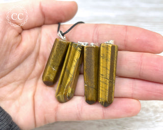 Tigers Eye Point Pendant