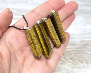 Tigers Eye Point Pendant