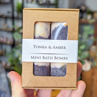 Tonka & Amber Mini Bath Bomb Set