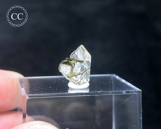 Tourmaline in Quartz Crystal #2