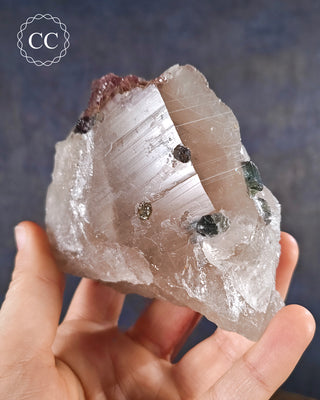 Blue Tourmaline in Quartz #1