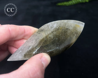 Tourmalinated Quartz Twist #1
