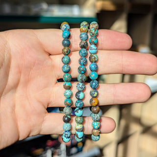 Tibetan Turquoise Beaded Bracelet