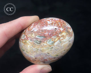 Tutti Frutti Jasper Chunky Palm Stone #1