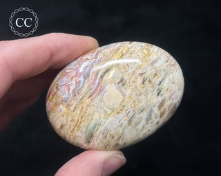Tutti Frutti Jasper Chunky Palm Stone #2