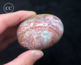 Tutti Frutti Jasper Chunky Palm Stone #3