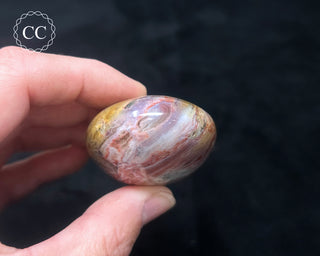 Tutti Frutti Jasper Chunky Palm Stone #3