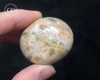 Tutti Frutti Jasper Chunky Palm Stone #4