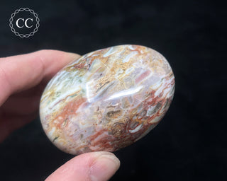 Tutti Frutti Jasper Chunky Palm Stone #1