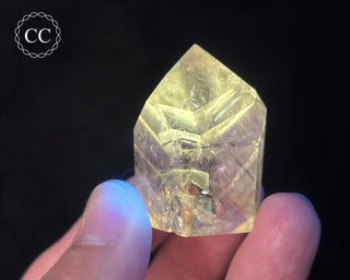 UV Amethyst Tower (Powellite) #1