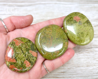 Unakite Palm Stone