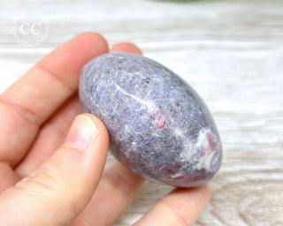 Unicorn Stone - Lepidolite Pink Tourmaline Palm Stone #2