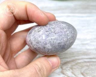 Unicorn Stone - Lepidolite Pink Tourmaline Palm Stone #4