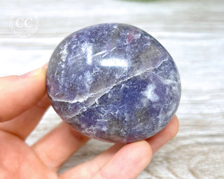 Unicorn Stone - Lepidolite Pink Tourmaline Palm Stone #5