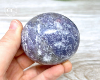 Unicorn Stone - Lepidolite Pink Tourmaline Palm Stone #5