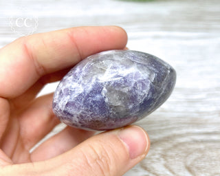 Unicorn Stone - Lepidolite Pink Tourmaline Palm Stone #5