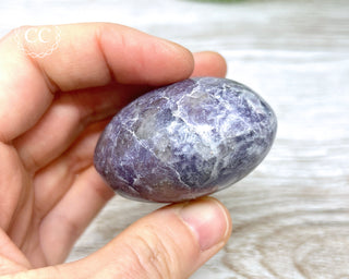 Unicorn Stone - Lepidolite Pink Tourmaline Palm Stone #5