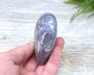 Unicorn Stone (Lepidolite & Pink Tourmaline) Heart #5
