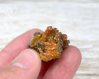 Vanadinite on Black Baryte #15
