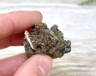 Vanadinite on Black Baryte #5